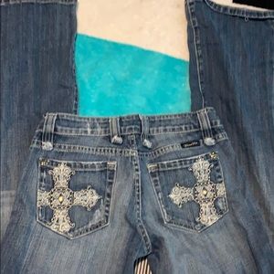 Miss me boot cut jeans 27